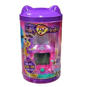Fairy Pet Finder Magic Fairy Jar Lantern Toy 40+ Virtual Pets Purple Brand New